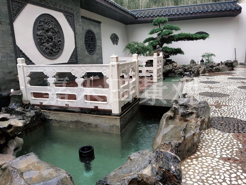 別墅庭院裝飾水景怎樣設(shè)計？